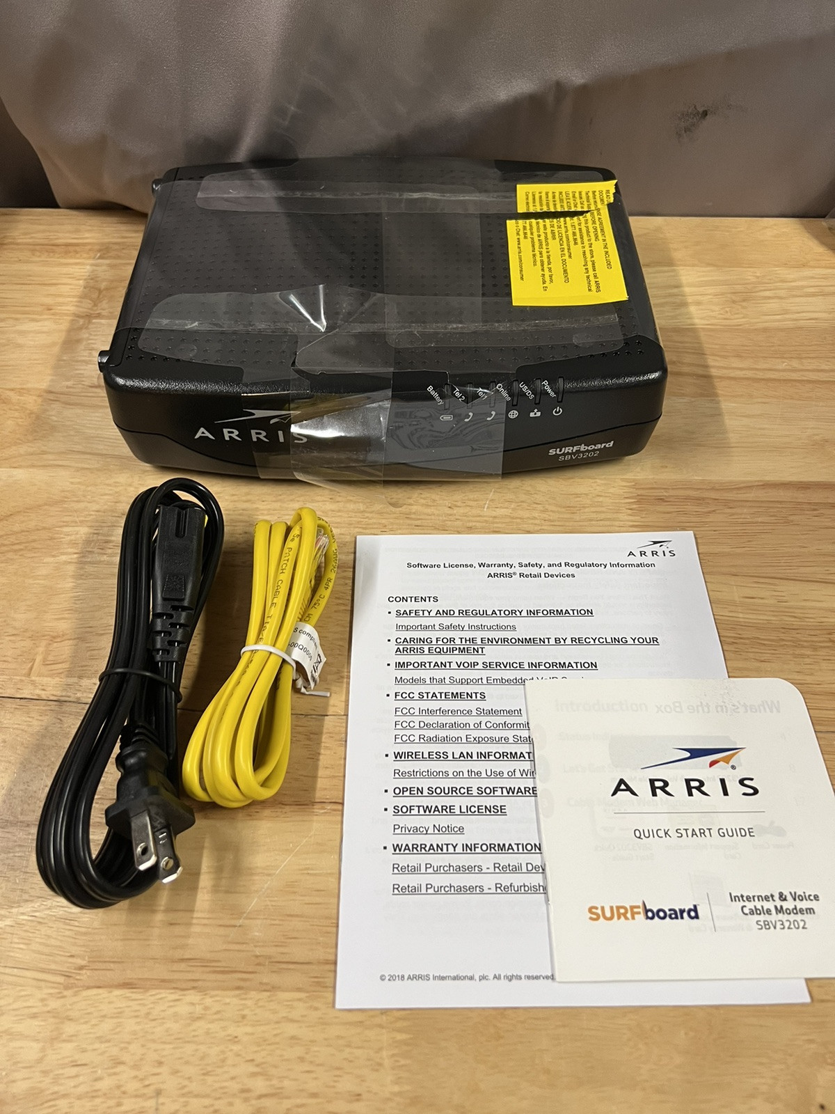 ARRIS SURFboard DOCSIS 3.0 Cable Modem Comcast Xfinity Complete – SBV3202