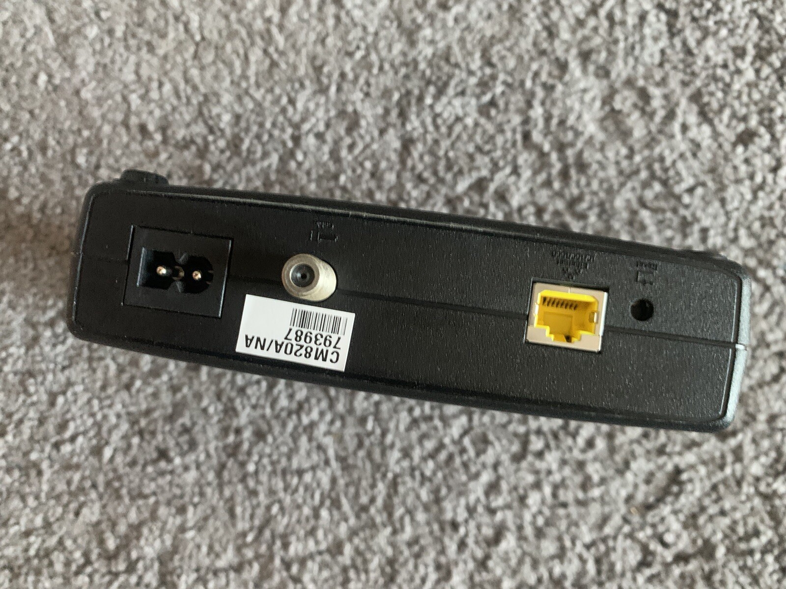 ARRIS CM820A/CT DOCSIS 3.0 Cable Modem. Modem Only NO POWER CORD