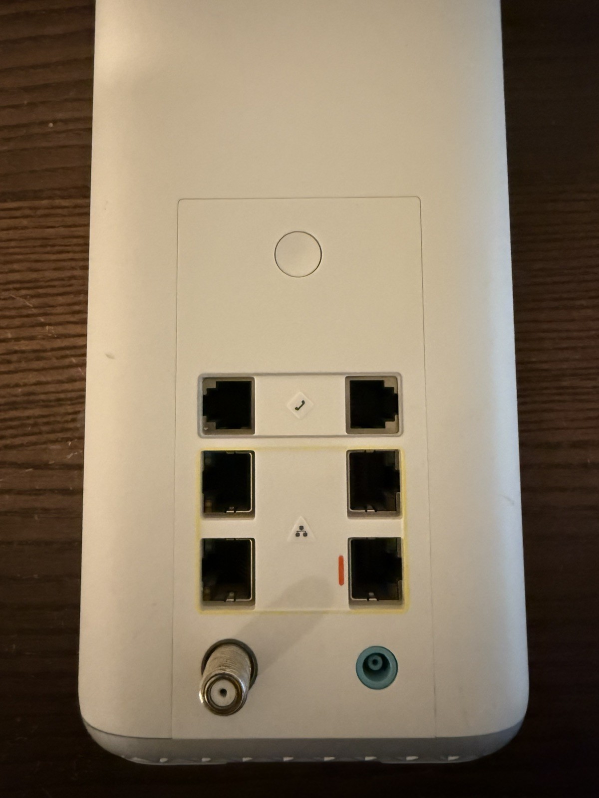 Xfinity XB7-CM WiFi Router Modem White and Power Supply.