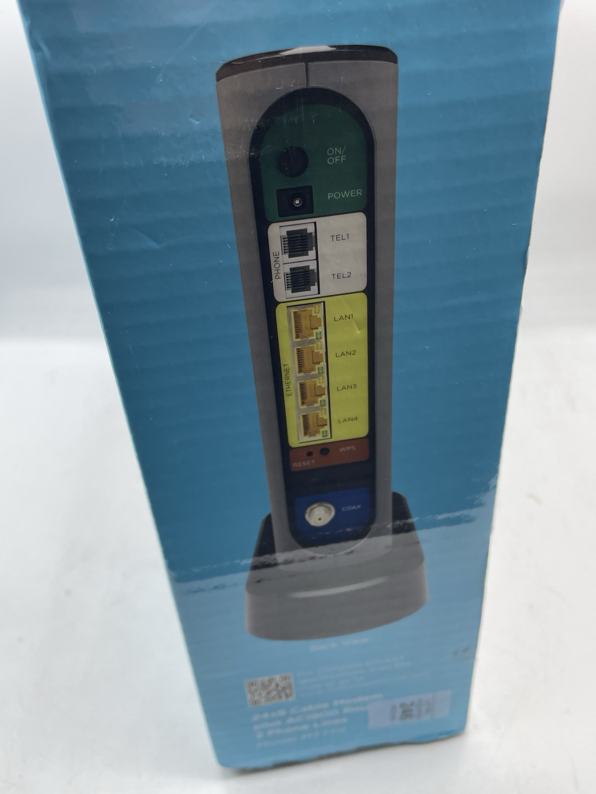 Motorola 24×8 Cable Modem + AC1900 WiFi Router + 2 Phone Line for Xfinity MT7711