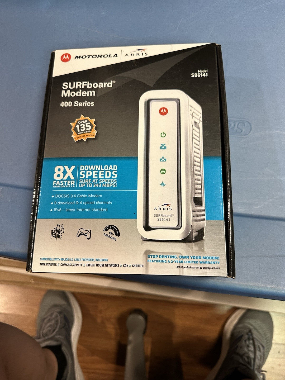 ARRIS SURFboard SB6141 Docsis 3.0 Cable Modem