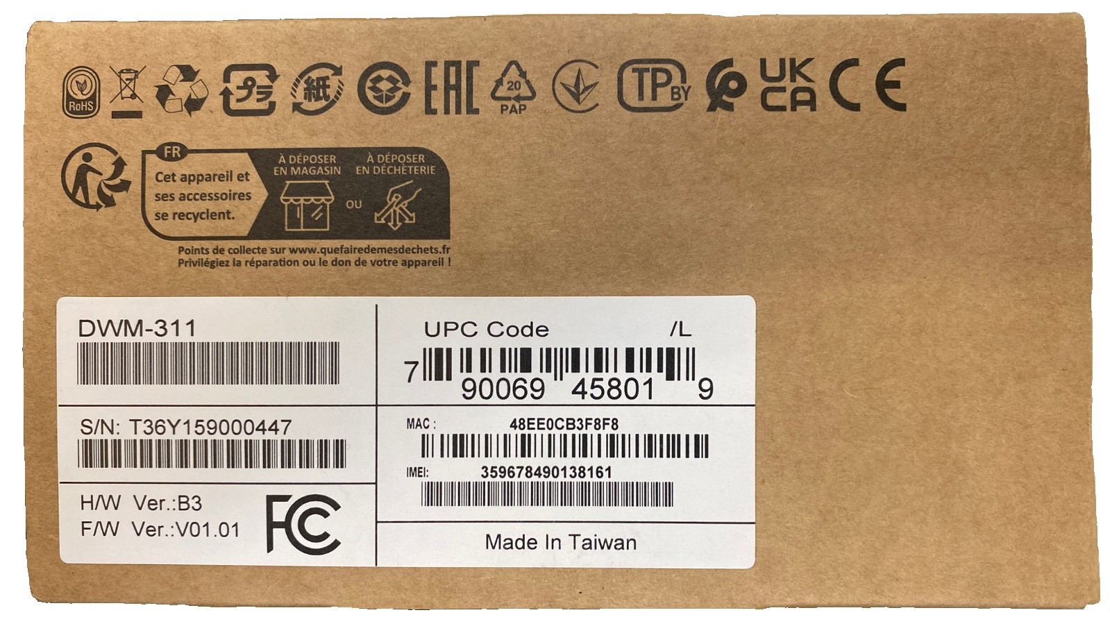 D-Link 4G LTE (Cat 4) Gigabit Ethernet Modem/Bridge, Best for M2M Applications