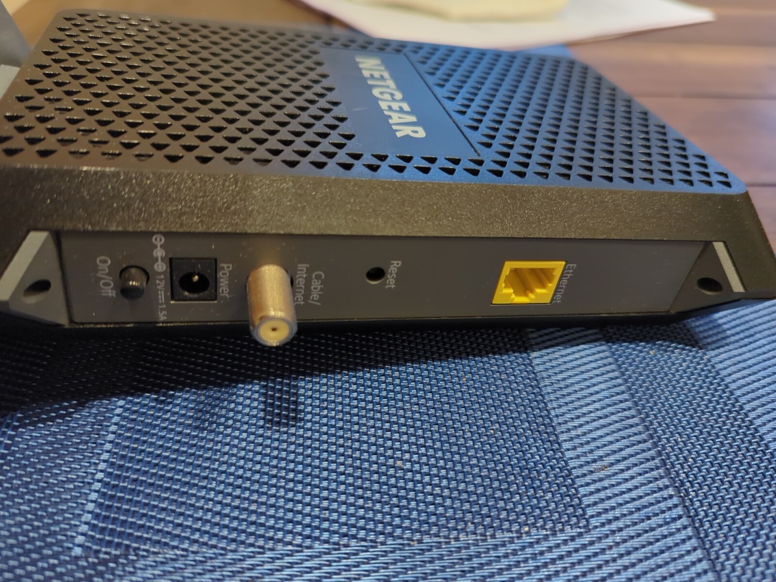 NETGEAR Cable Modem CM600 With Power Adapter-Compatible with All Cable Providers
