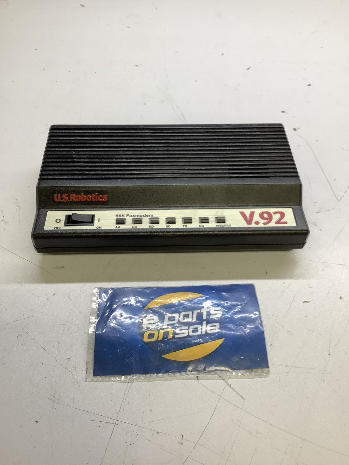 U.S.Robotics V.92 5686 56K External Modem, Black RD-ST0