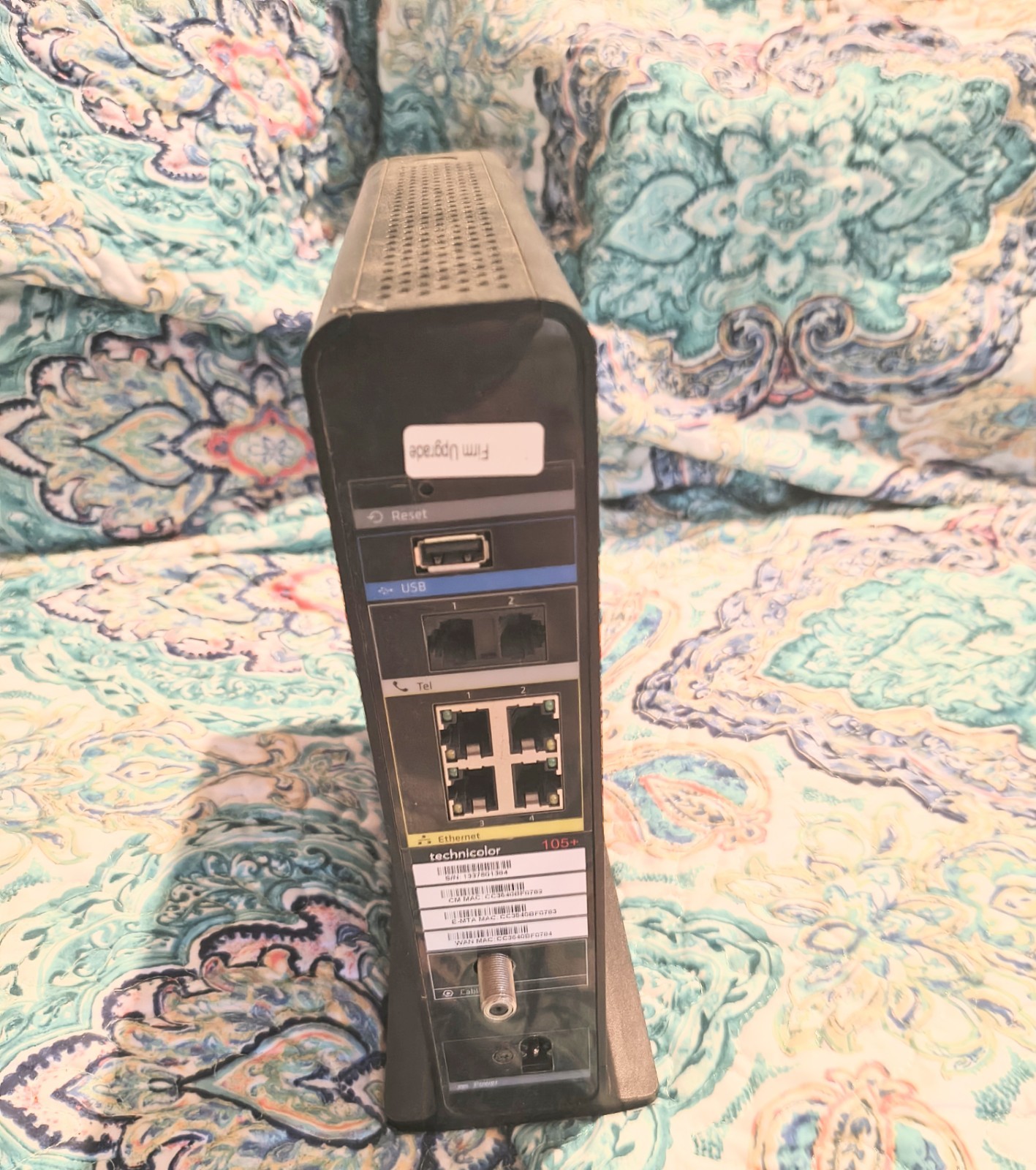 XFINITY COMCAST TECHNICOLOR TC8305C DOCSIS 3.0 IPv6 CABLE MODEM/ROUTER /PHONE 