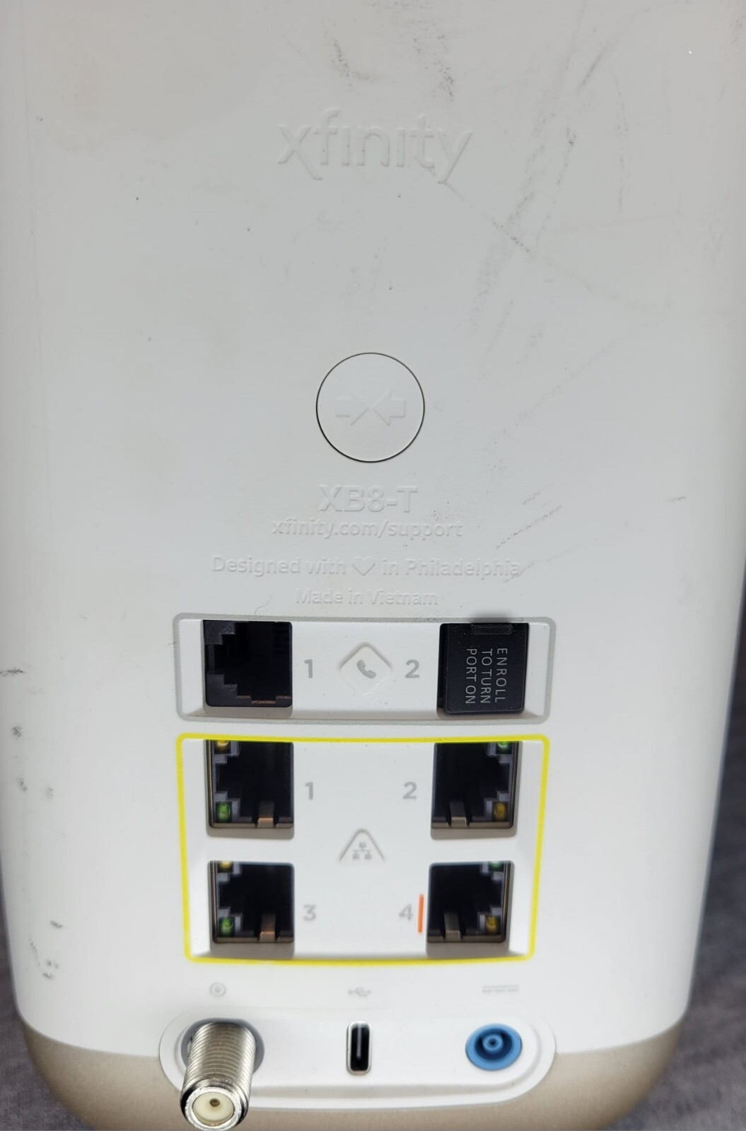 Xfinity XFi Gateway Router XB8-T Untested Triband Wifi CGM4981COM