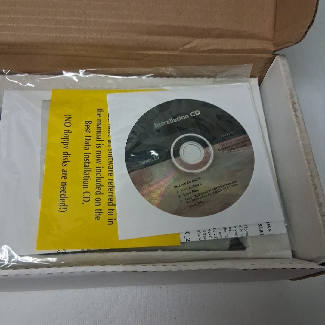 External Modem 56k Smart One by Best Data Serial Port DB25 PC or Mac ……W9S1