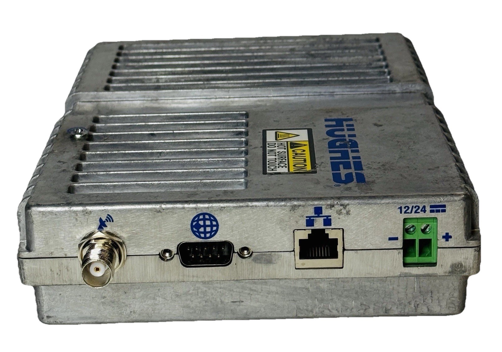 Hughes Model 9502 12/24v BGAN M2M External Antenna Terminal/Modem WORKING