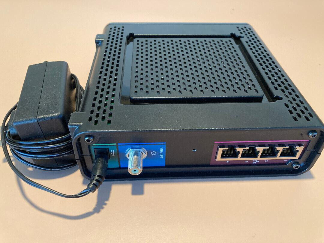 ARRIS SURFboard SBG 6580-G228 Cable Modem, Wi-Fi Router, and 4 Port Switch