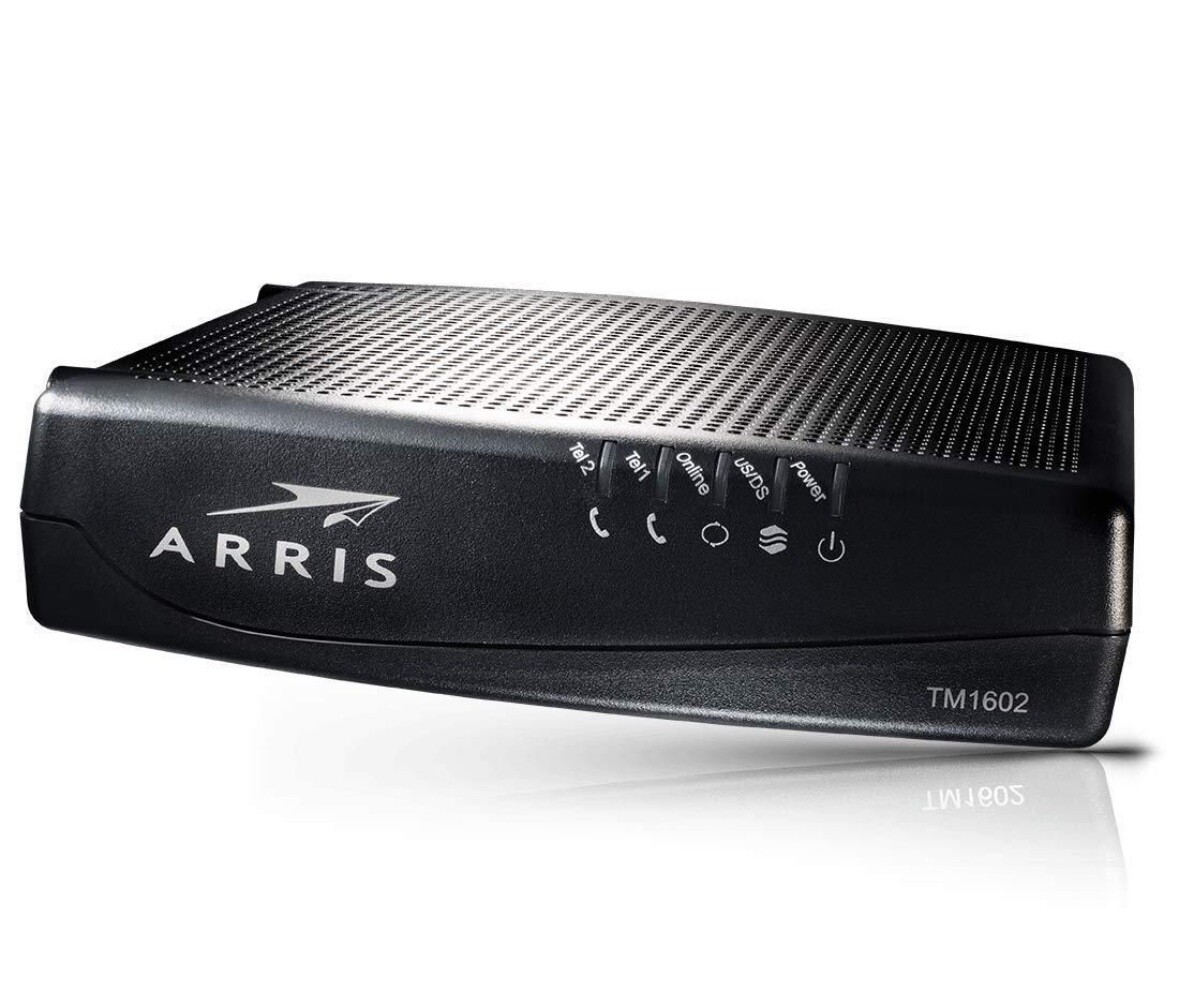 Arris TM1602A Docsis 3.0 Telephony Cable Modem for Charter Optimum Cablevision