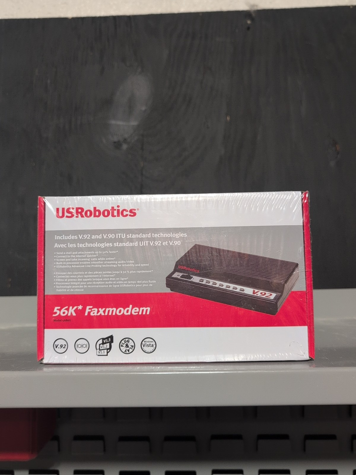 USRobotic 5686G V92 & V90 External Faxmodem