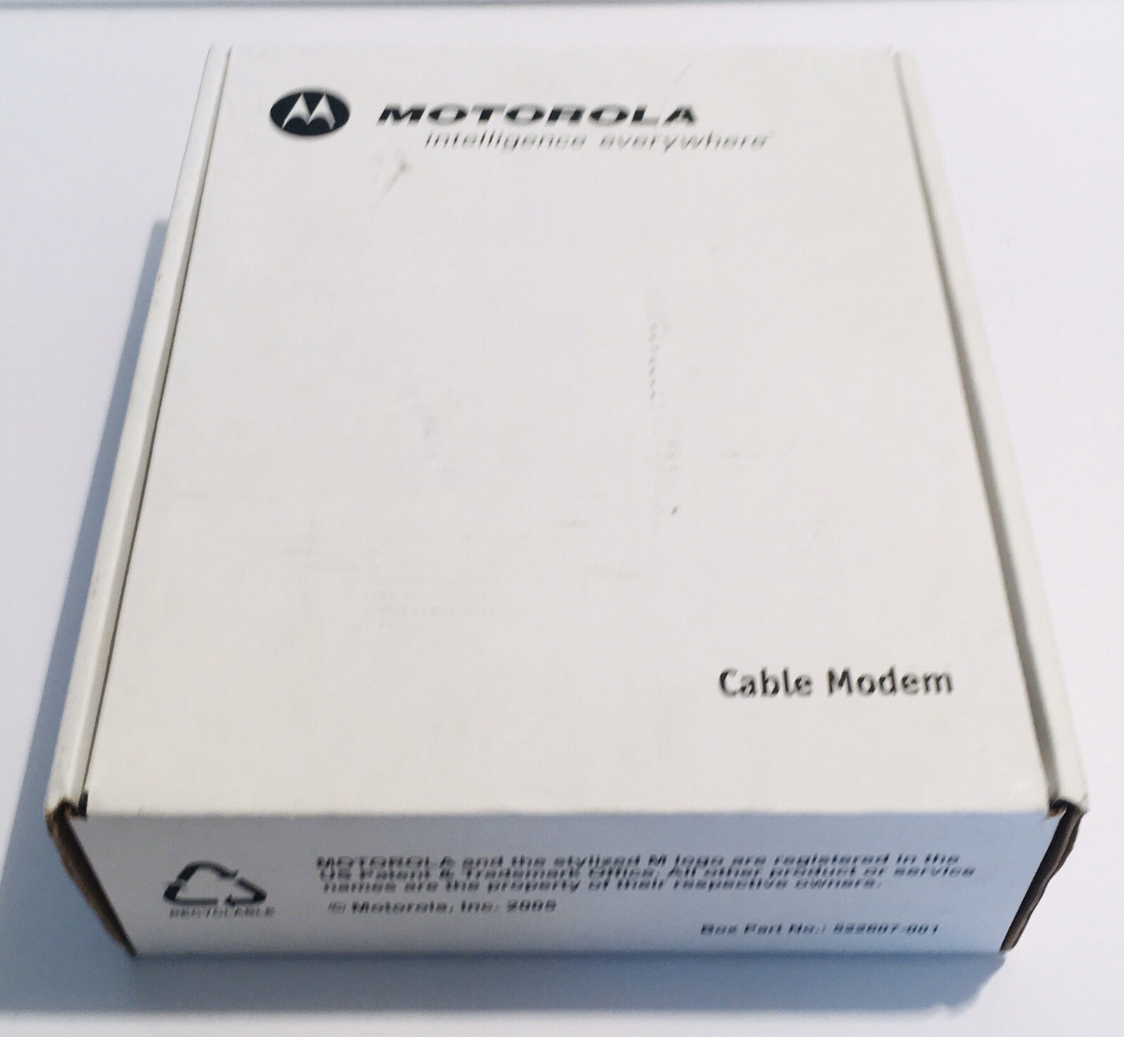 Motorola SURFboard SB5101U DOCSIS 2.0 Cable Modem New Open Box
