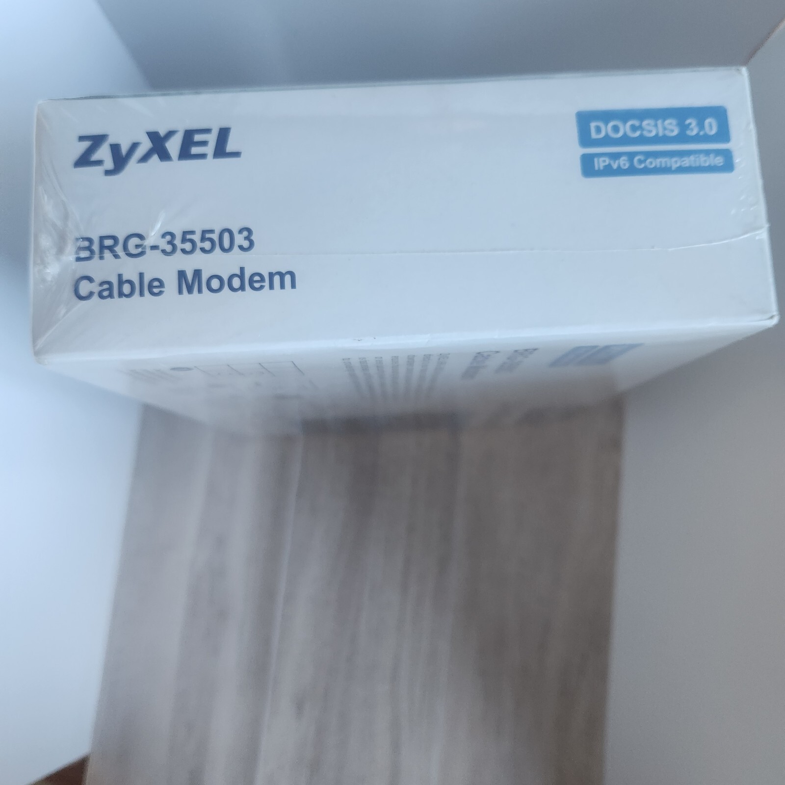 Brand new ZyXEL BRG-35503 Wired Cable Modem DOCSIS 3.0 IPv4 & IPv6 Compatible