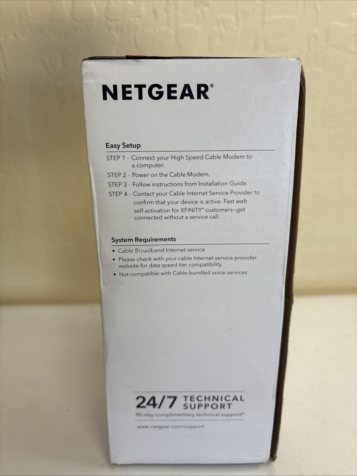 NETGEAR High-Speed Cable Modem – Fast Home Internet & Gaming