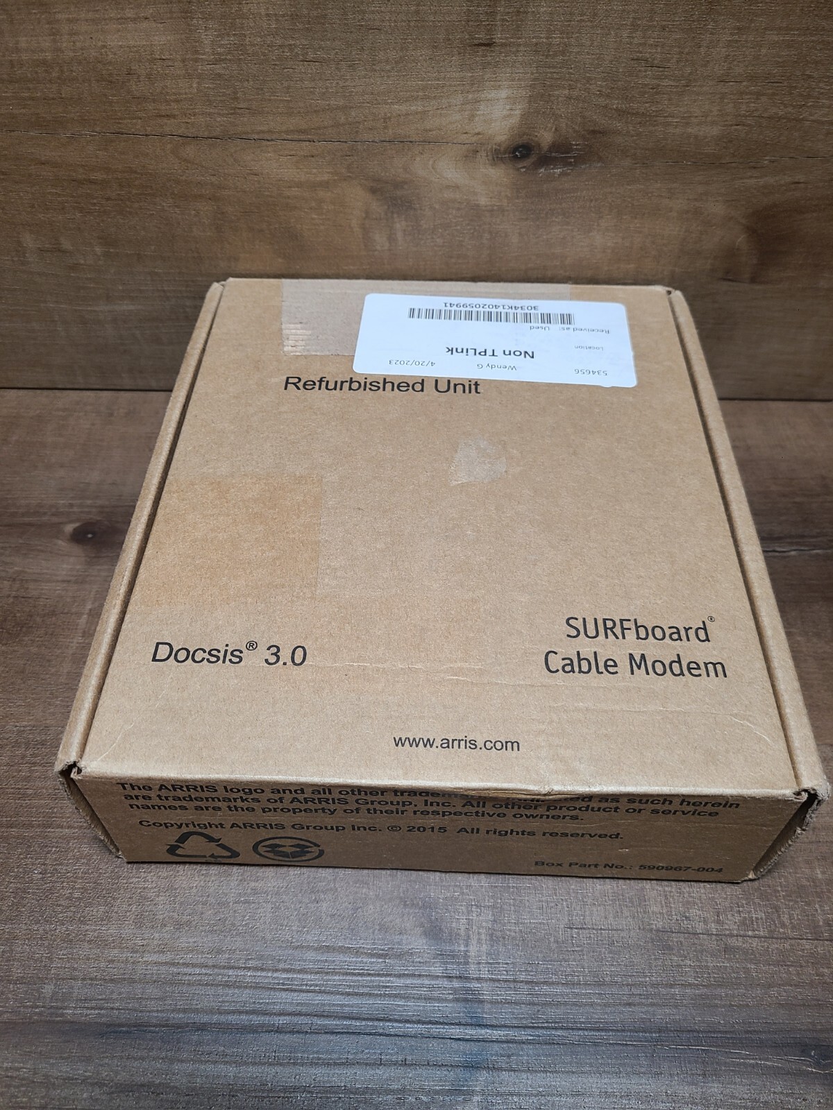 ARRIS SB6183 SURFboard DOCSIS 3.0 Cable Modem, 686Mbps, IPv4 & IPv6 Support, WHT