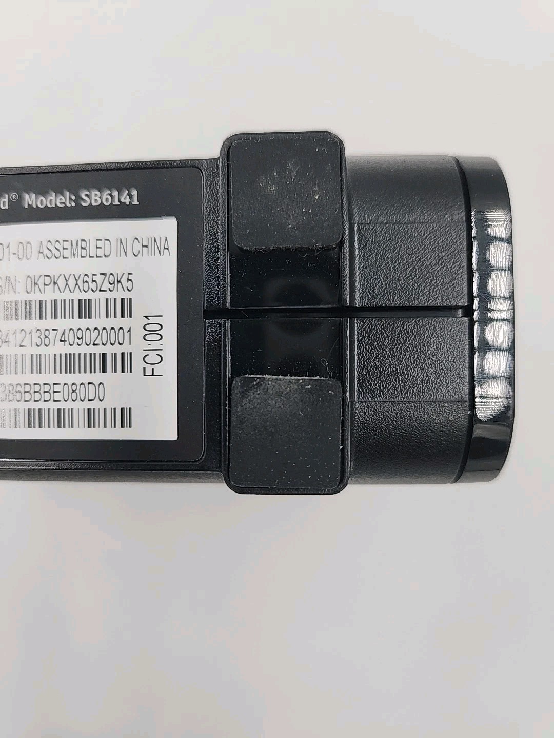 Motorola SURFboard SB6141 BLACK and AC Adaptor 1GHz LPF Tested & Works!