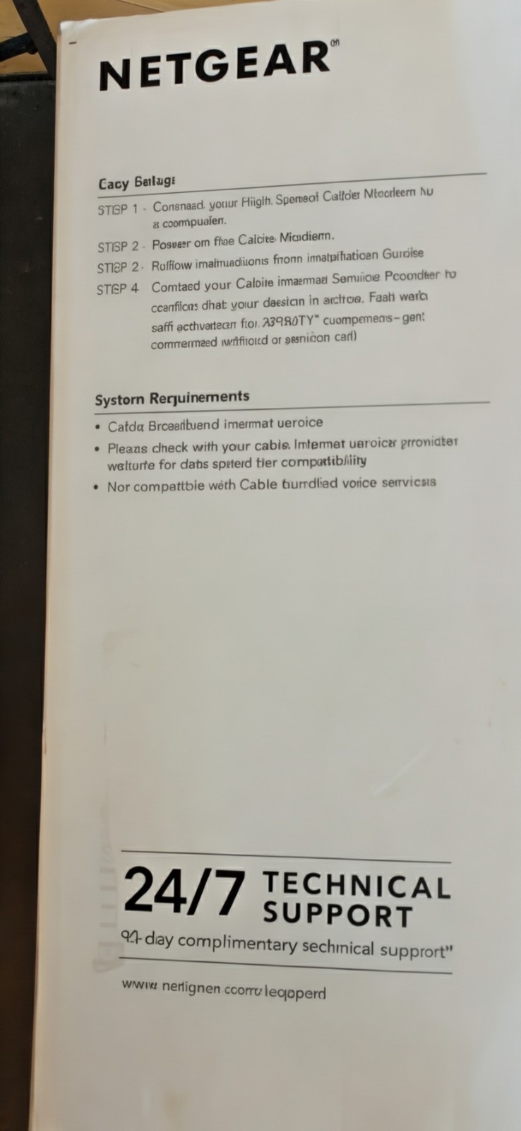 NETGEAR CM500 High Speed Cable Modem DOCSIS 3.0 680Mbps Xfinity Spectrum Cox