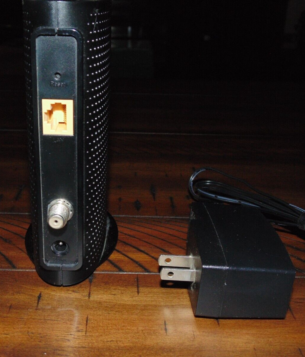 TP-LINK TC-7610 DOCSIS 3.0 Cable Modem w/ Power Adapter TESTED WORKING