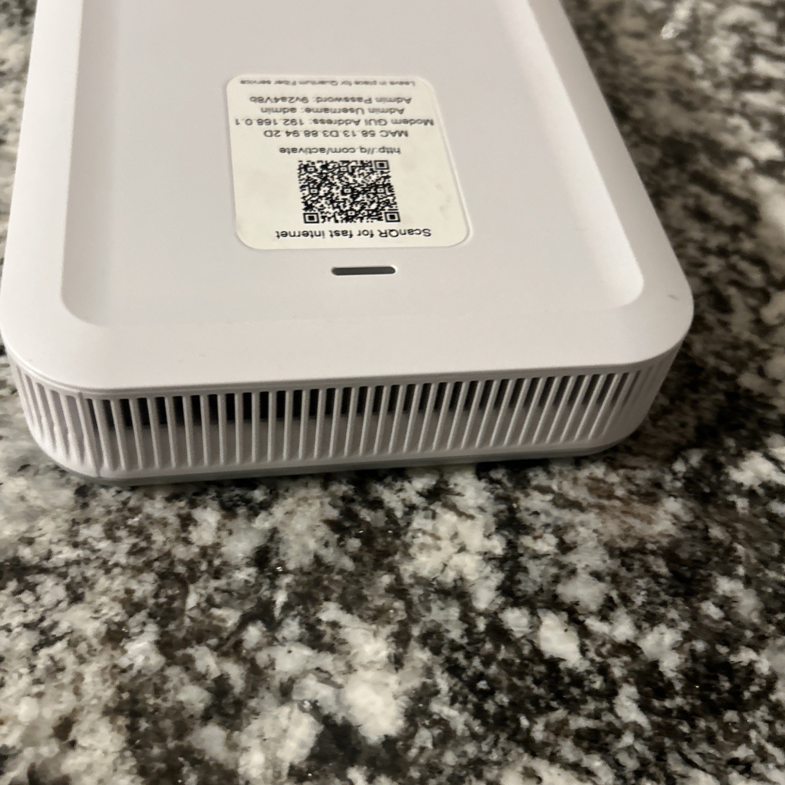 Quantum Fiber C5500XK High Performance Modem, Includes Power Adapter