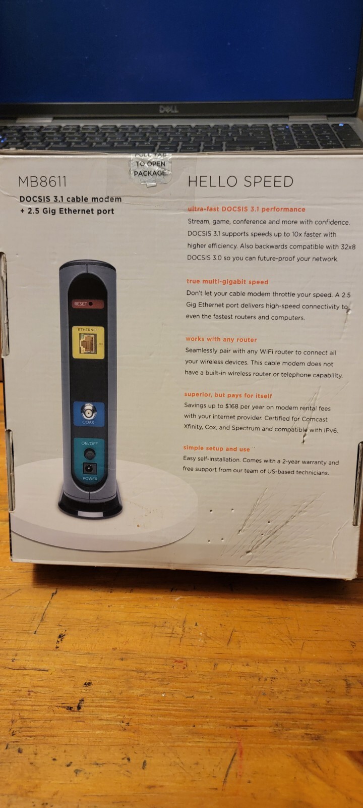 DOCSIS 3.1 CABLE MODEM