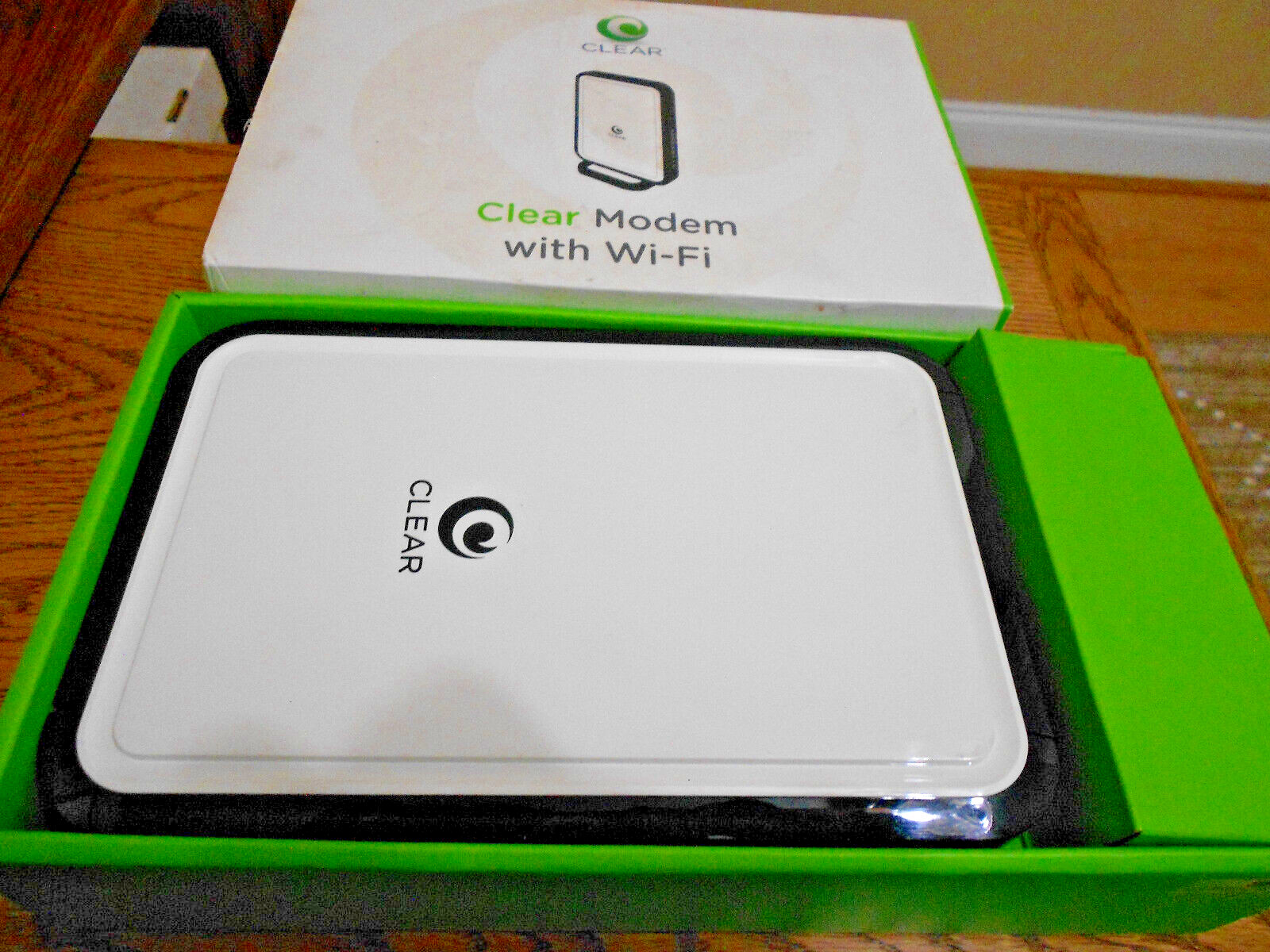 Clear Modem with Wifi Model# WIXFBR-117 + Power Cord