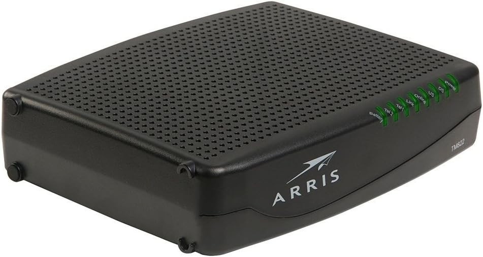ARRIS TM822A Touchstone DOCSIS 3.0 Ultra-High Speed Cable Modem – Black