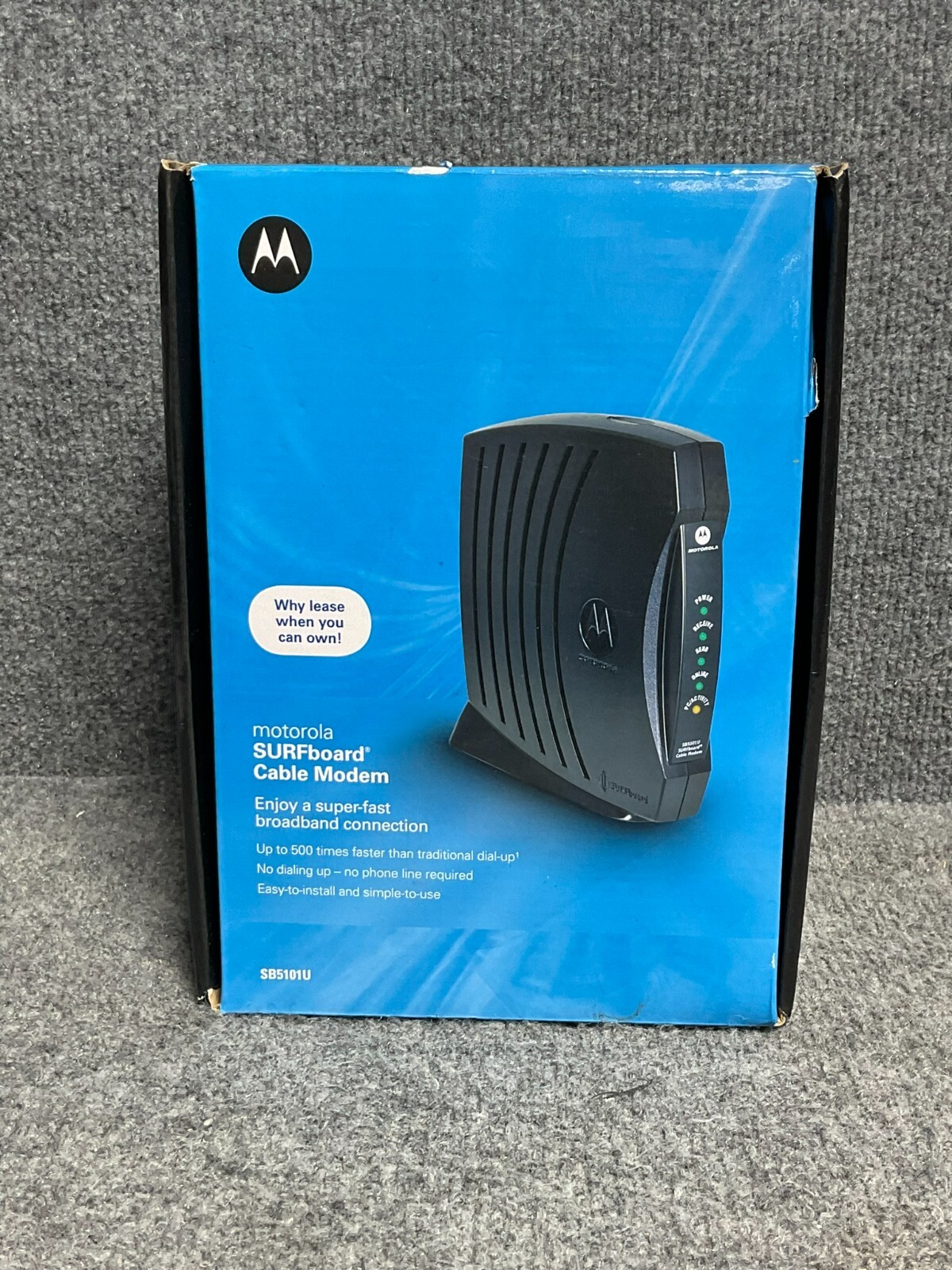 Motorola SB5101U Surfboard DOCSIS 2.0 Cable Modem 10/100 Ethernet Used