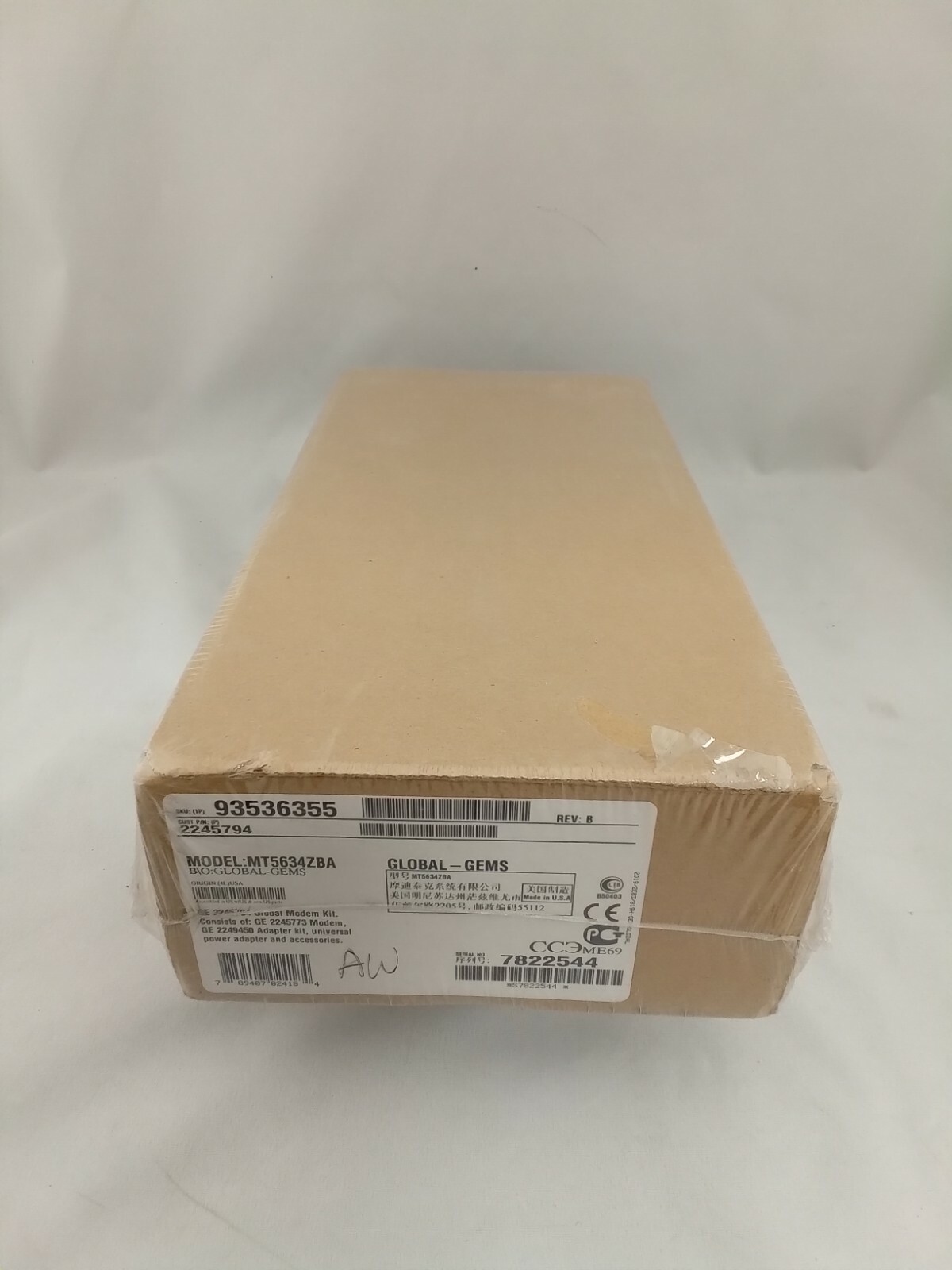 GE 2245794 Global Modem Kit 93536355 New GE Cath/Angio Innova