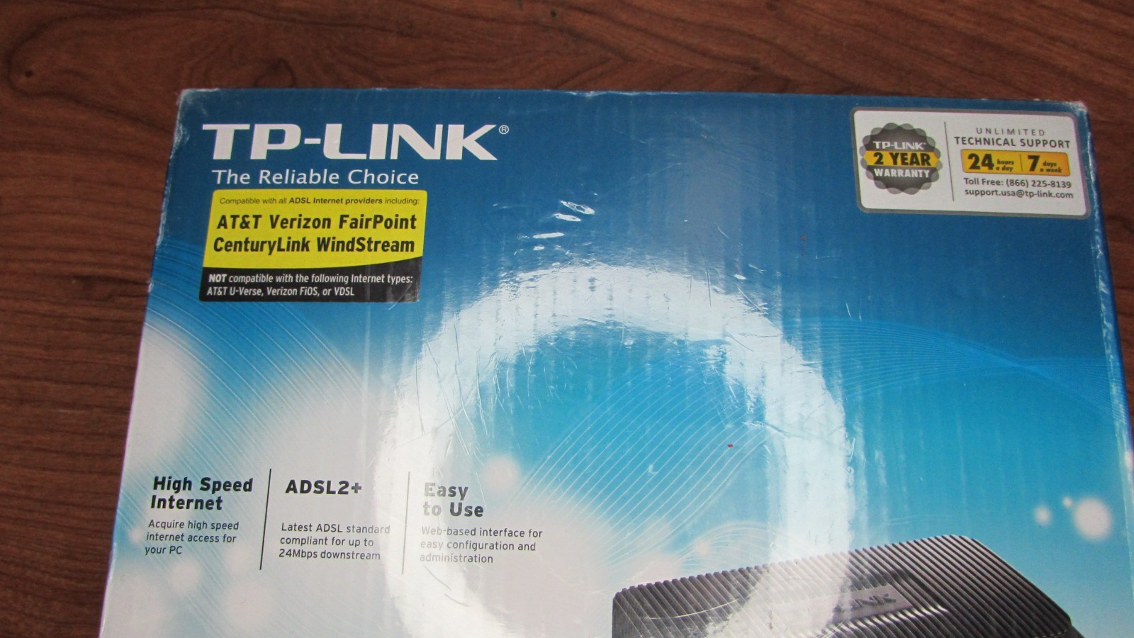 TP-Link TD-8616 ADSL2+ Modem High Speed Broadband 24Mbps RJ45 – Brand New