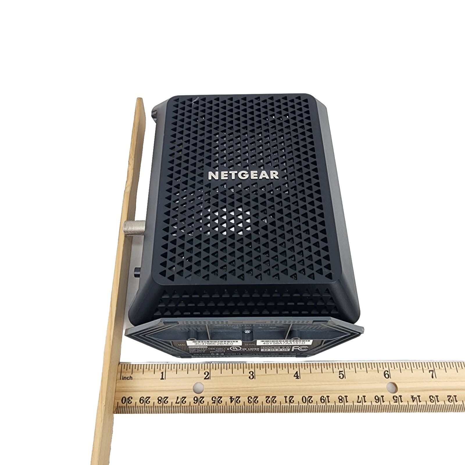 NETGEAR CM700 High Speed Cable Modem 32×8 1.4Gbps DOCSIS 3.0 0L0463203