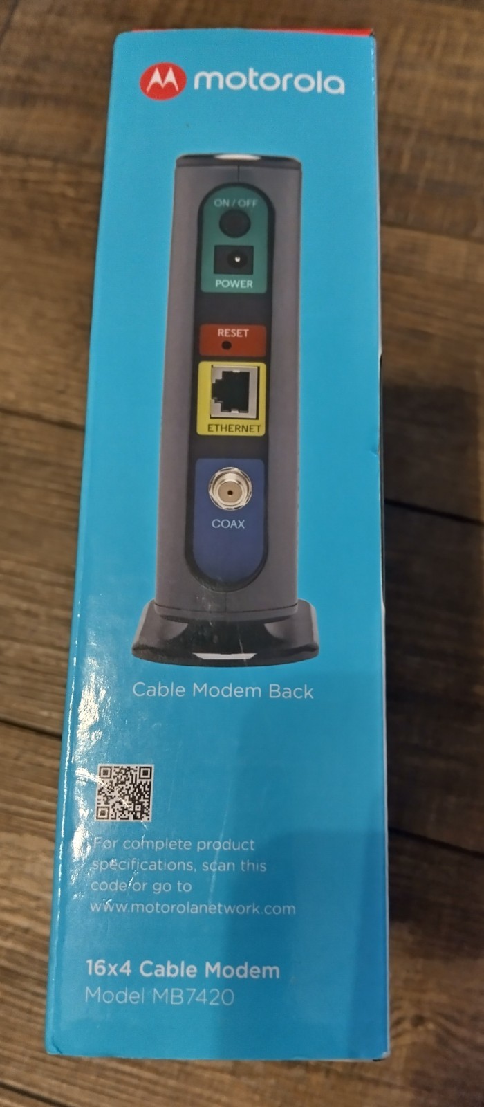 Motorola MB7420 16×4 High Speed ​​Cable Modem 686 Mbps
