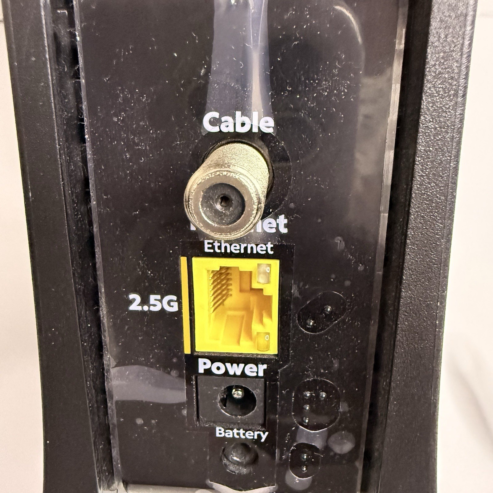 Spectrum ES2251 DOCSIS 3.1 Cable Modem eMTA Gigabit Ethernet w/ Power Adapter