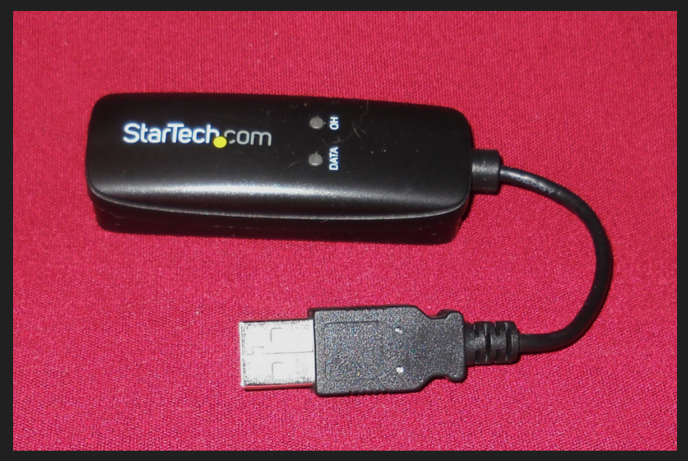 StarTech 56K USB Dial-up & Fax Modem *V.92 External Hardware Based USB Modem NEW