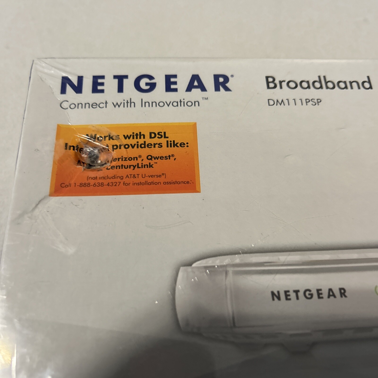 Netgear Broadband ADSL2+ Modem – DM111PSP with Power Supply In Box