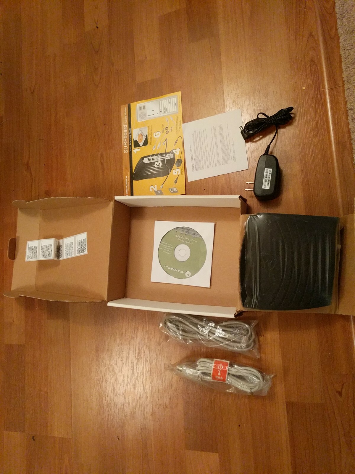 Motorola SURFboard SB5101 DOCSIS 2.0 Cable Modem 38 Mbps – new? open box