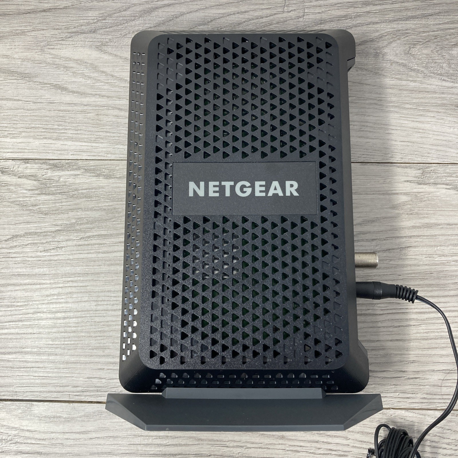 NETGEAR CM600-1AZNAS 960Mbps DOCSIS 3.0 Cable Modem w/12V Adapter PARTS / REPAIR