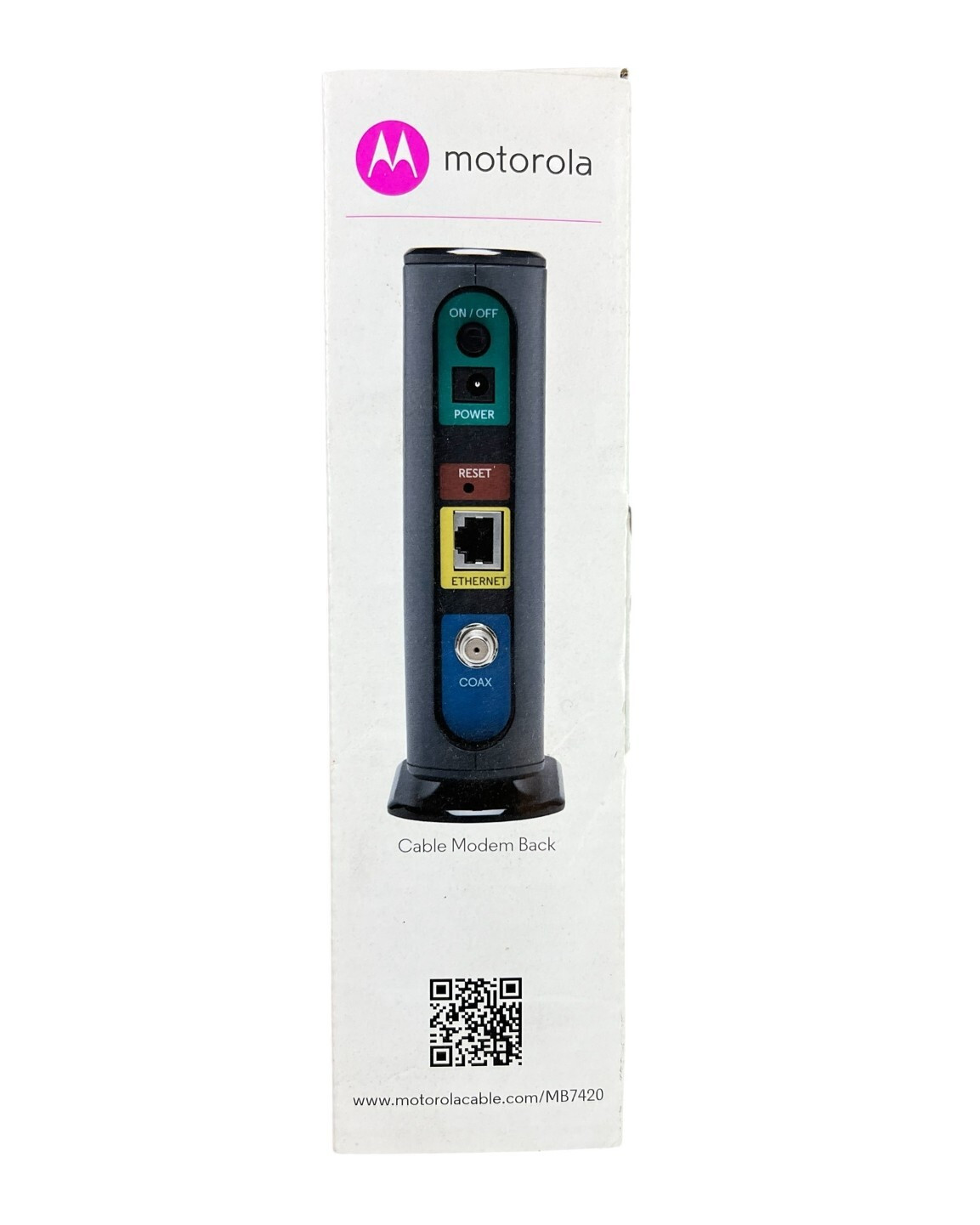 Motorola MB742010 686mbps DOCSIS 3.0 Cable Modem New Open Box