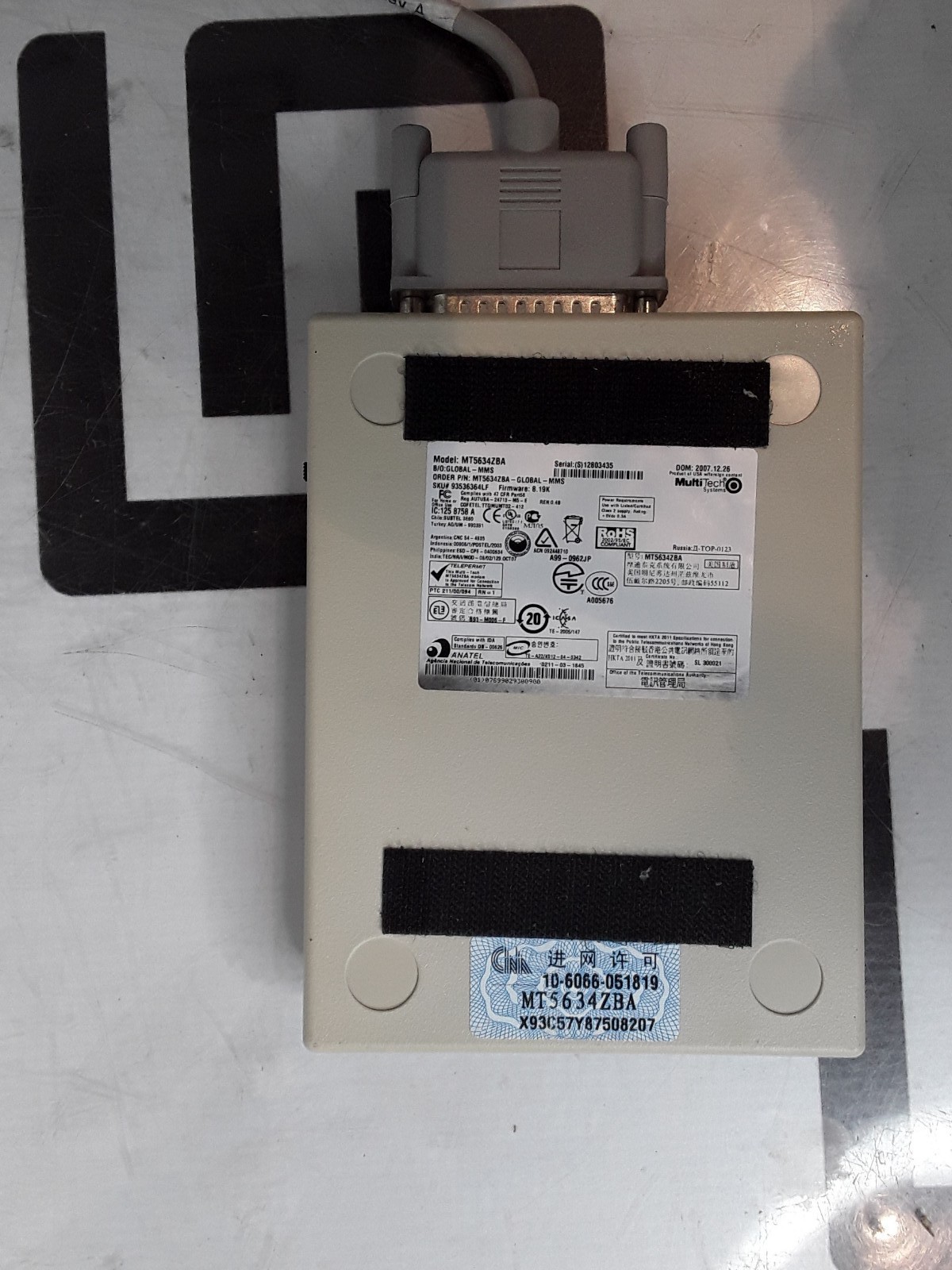 MULTITECH MULTIMODEM MT5634ZBA V.92 DATA/FAX MODEM 56K