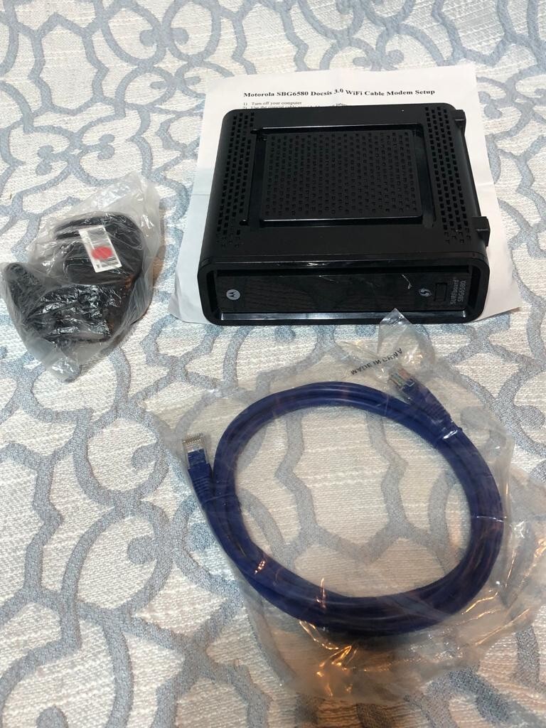 ARRIS SBG6580 DOCSIS3.0 Cable Modem WiFi Router COMCAST XFINITY COX