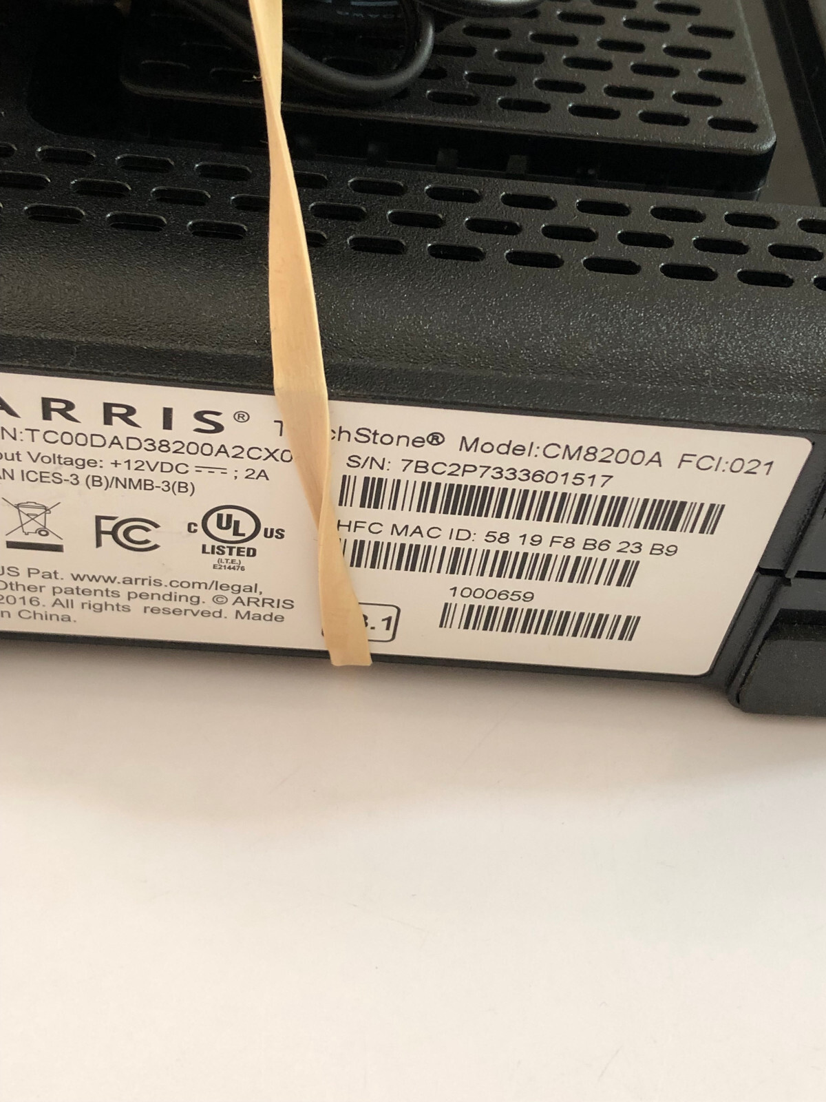 Arris Touchstone CM8200A DOCSIS 3.1 Cable Modem CM8200 CM8200A NOT FOR COX
