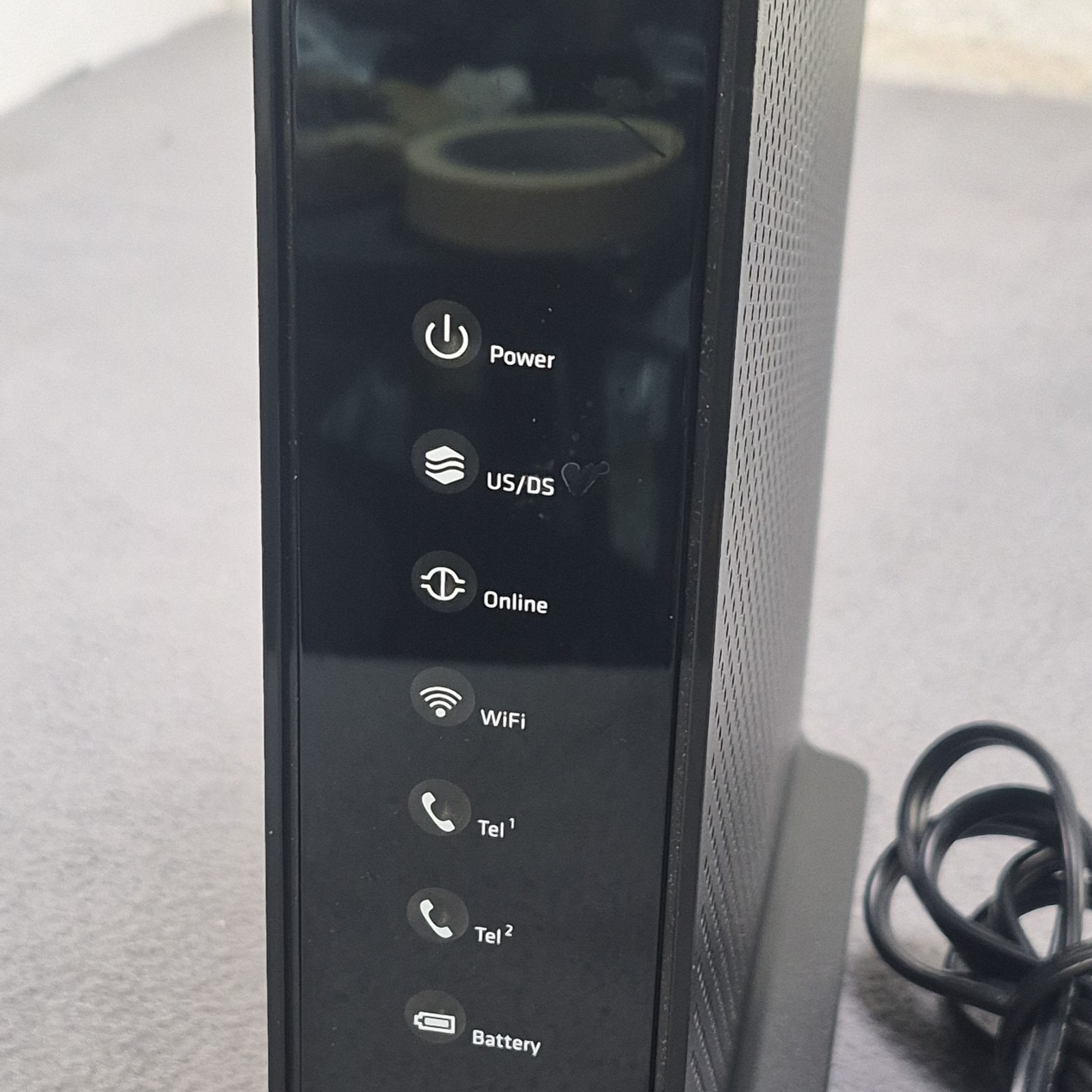 Xfinity Cable Modem Wifi Router Arris TG862G/CT With Power Cord USED