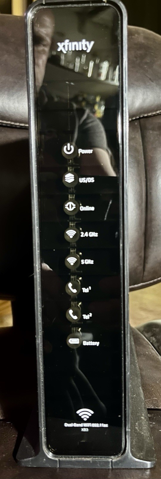 Xfinity Arris TG1682G Dual Band Wireless 802.11ac Router With Power Cord Works