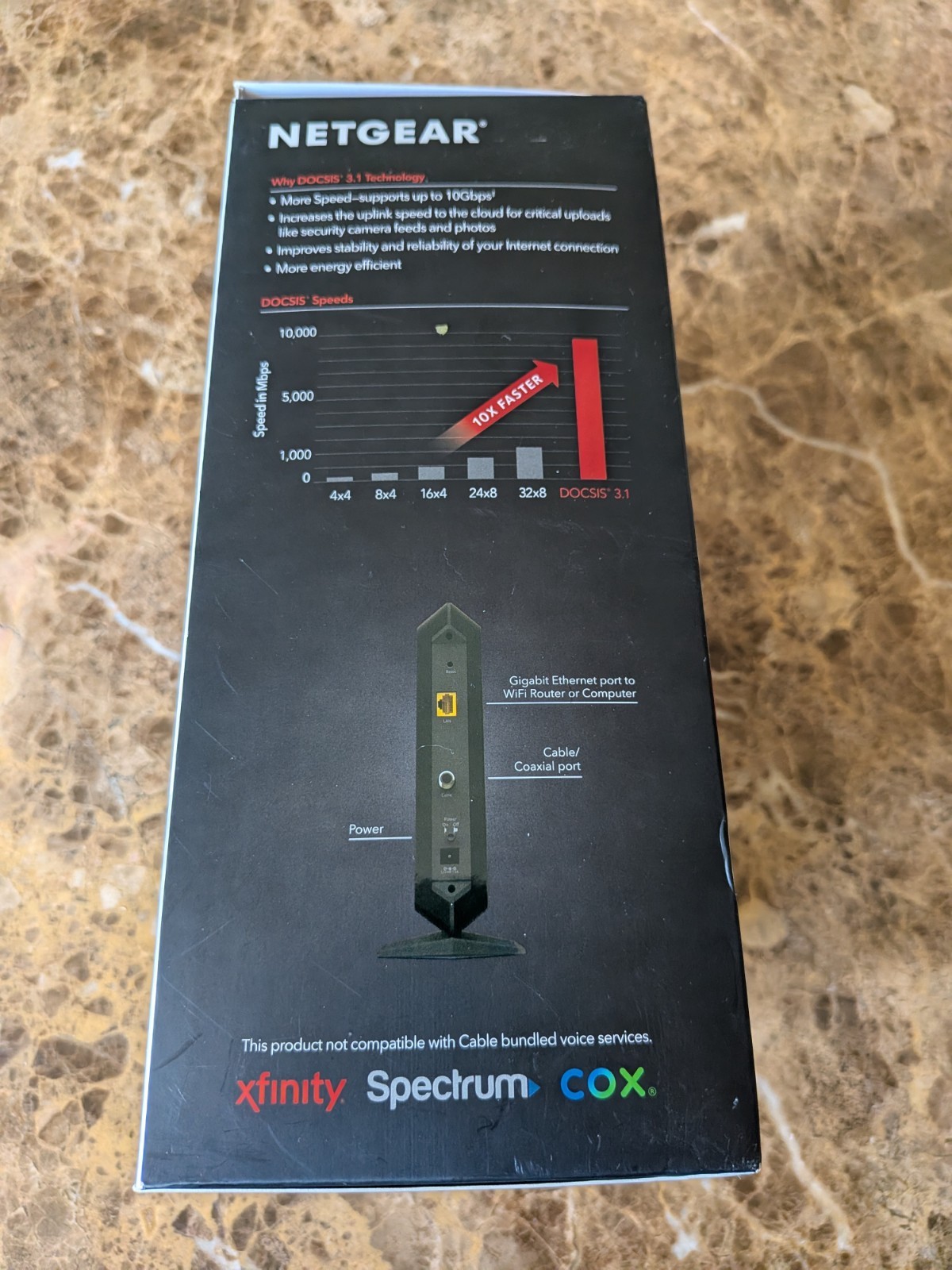 NETGEAR CM1000 DOCSIS 3.1 Cable Modem