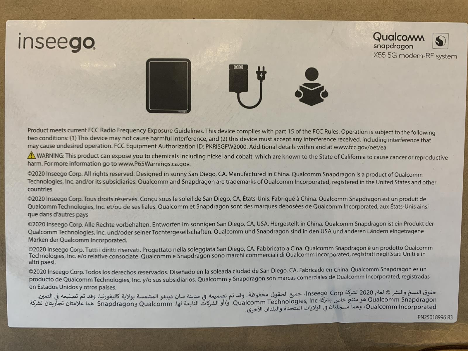 Inseego Qualcomm FW2000E Enterprise X55 5G Outdoor Modem