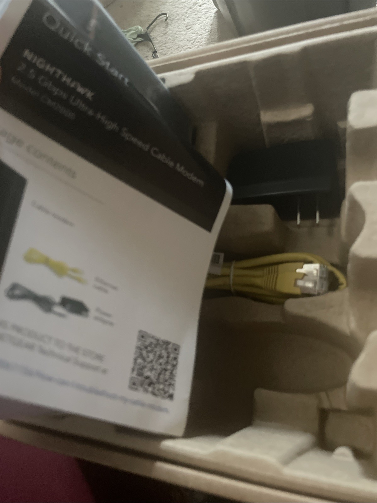 Netgear Nighthawk CM2000 DOCSIS 3.1 2.5Gbps Cable Modem — Great Condition