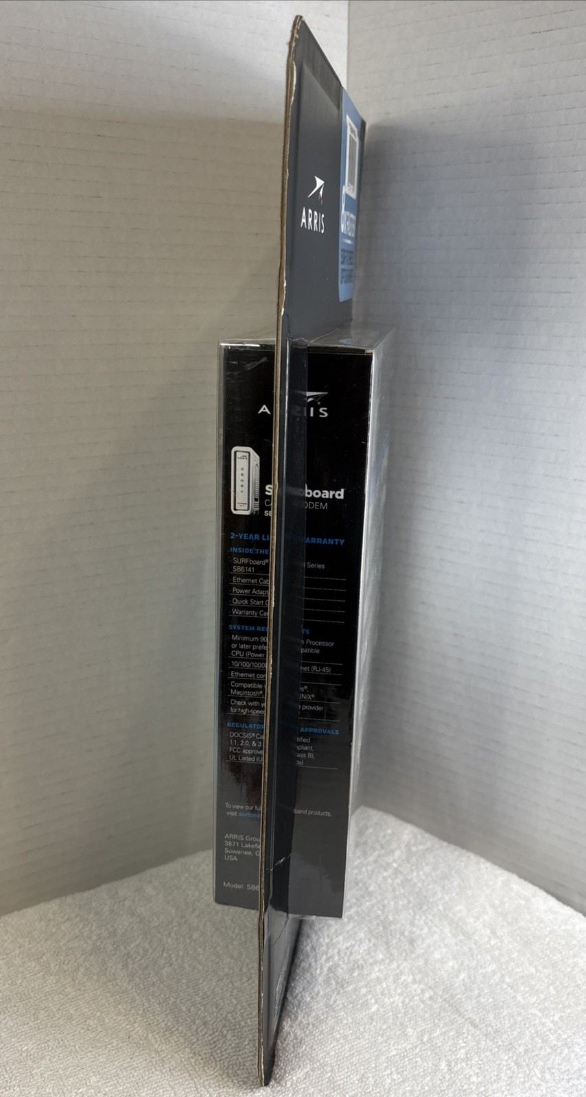 ARRIS SURFboard SB6141 8x Faster DOCSIS 3.0 Cable Modem -Retail Packaging Sealed