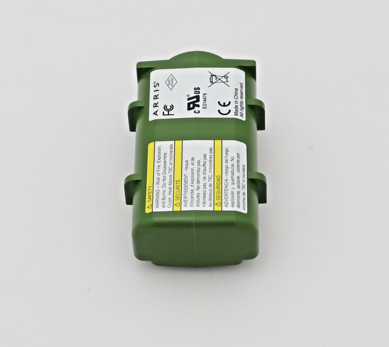 ARRIS Touchstone BPB026S 8 Hours Telephone Cable Modem Backup Battery Green