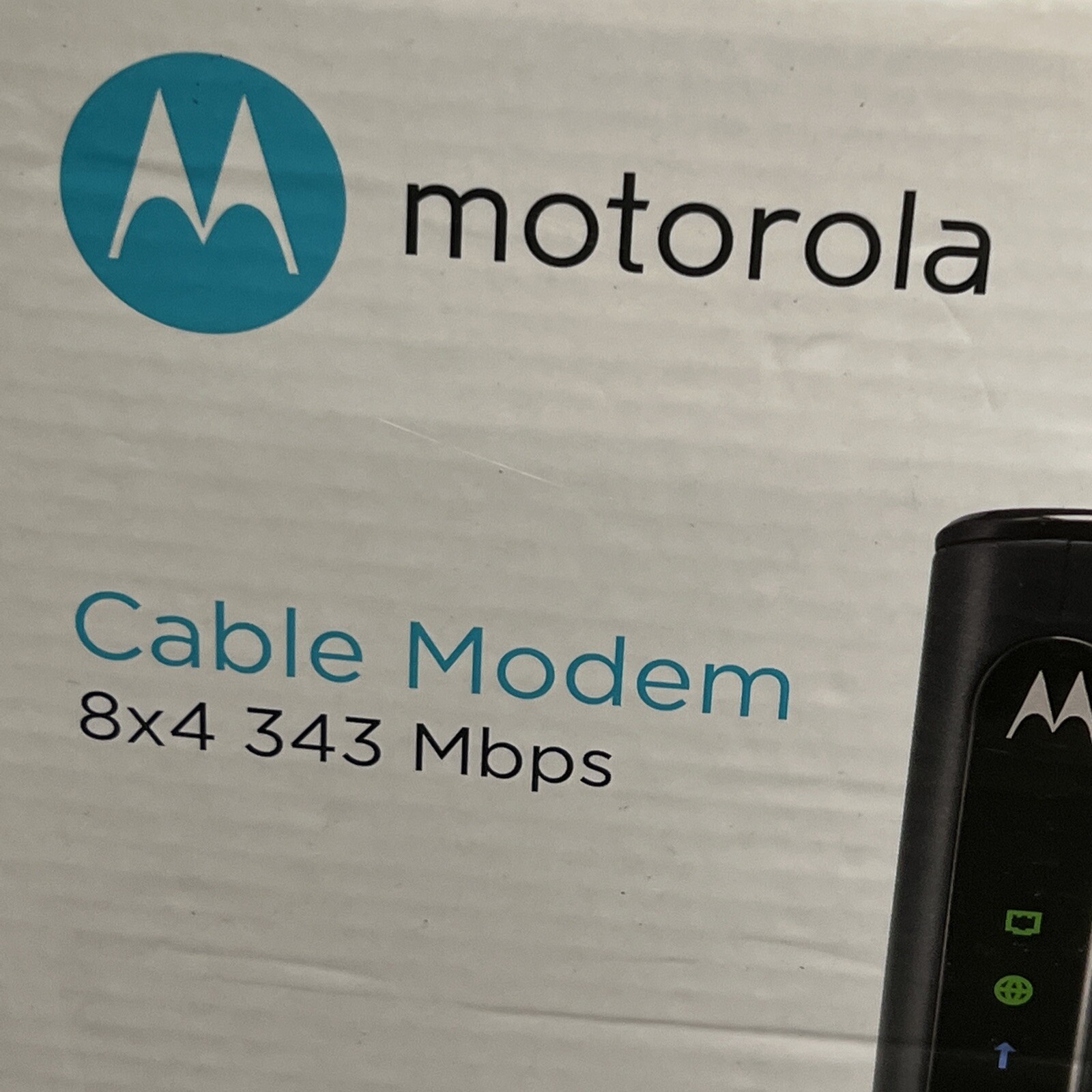 Cable Modem MOTOROLA 8×4 Model MB7220, DOCSIS 3.0 343Mbps Download
