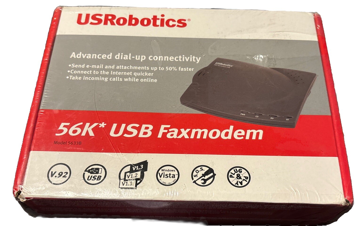 USRobotics USR5633B 56 Kbps New Sealed