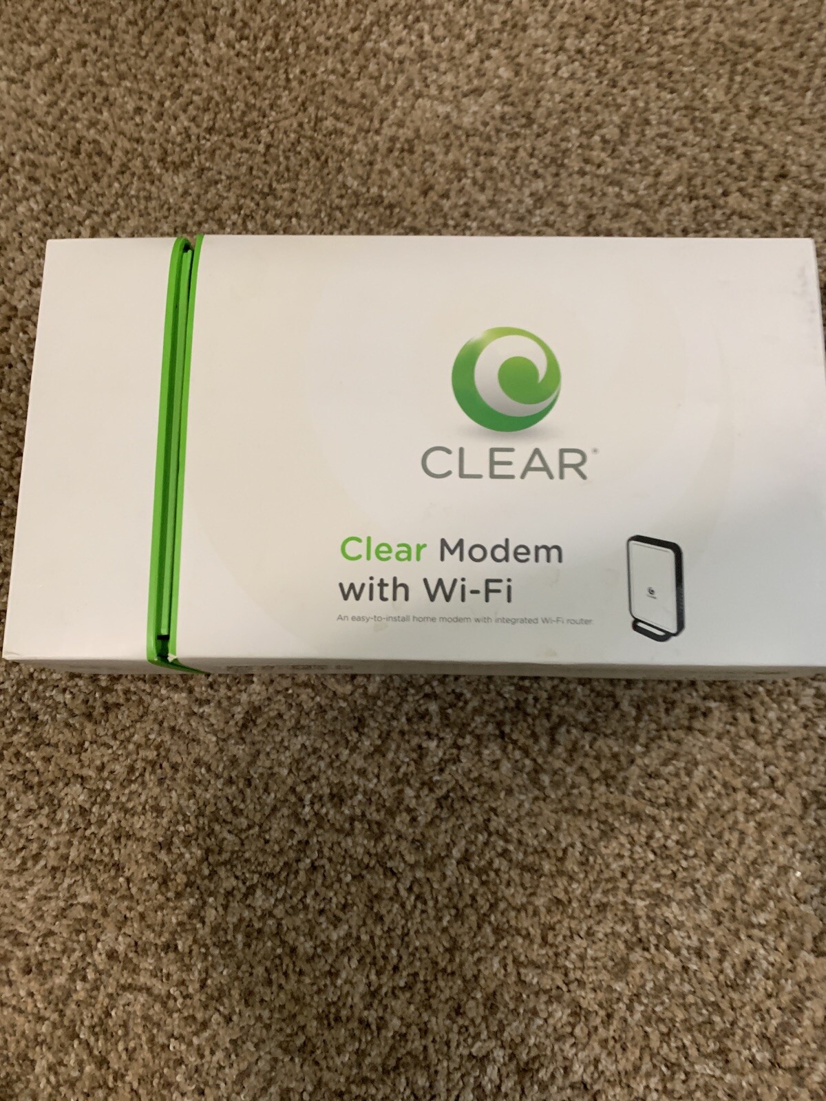 CLEAR Wireless Home Internet Modem WIXFBR-117 Complete And In Box